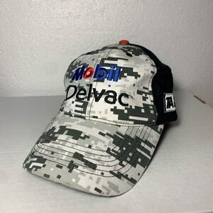 Mobil‎ gas TA truck service trucker cap black and digital camo gray